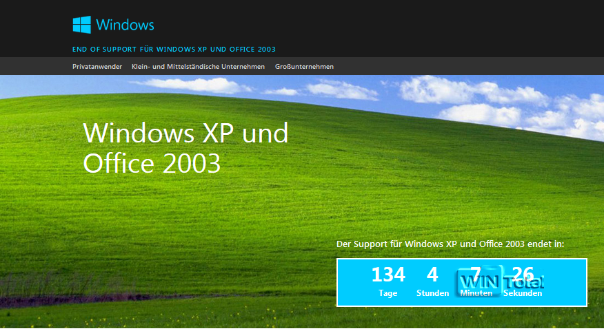 Supportende Windows XP