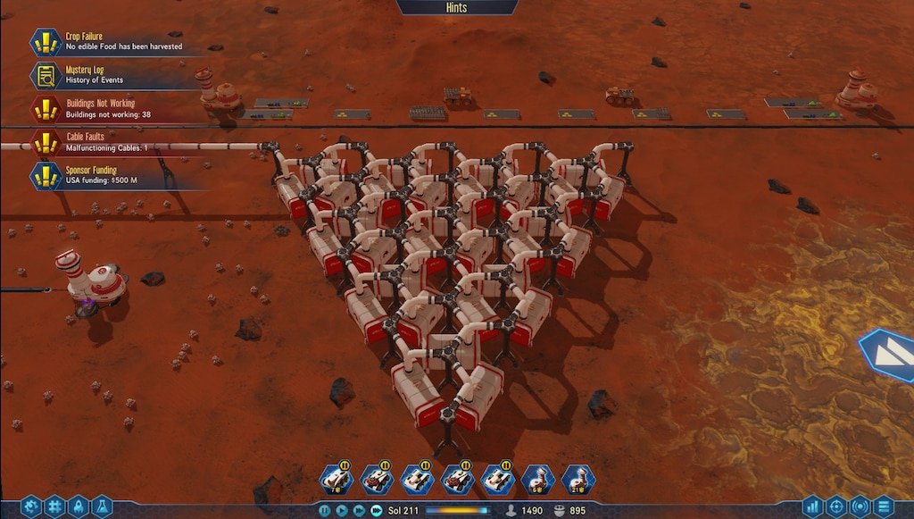 Surviving Mars Screenshot Wirtschaftssimulation für PC 2020