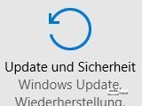 Update und Sicherheit Windows 10