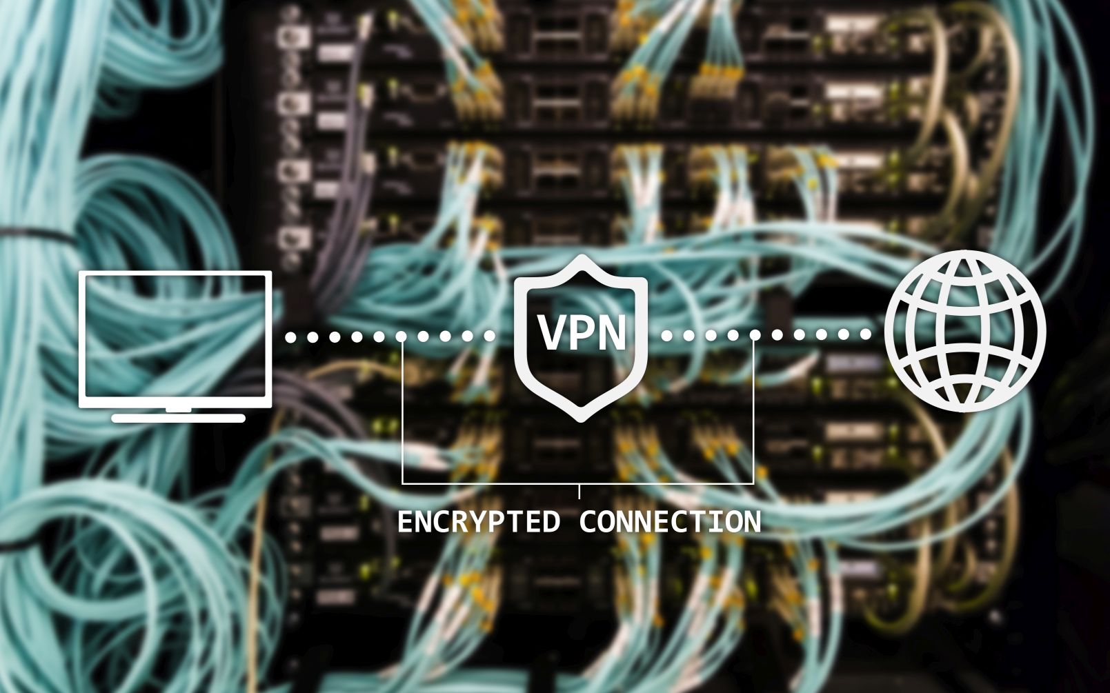 Darstellung der Funktionsweise einer VPN